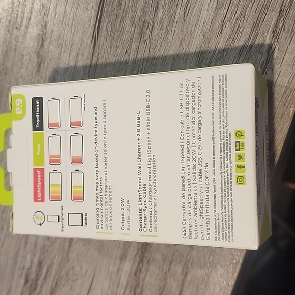 Pure gear light speed wall charge - Picture 3 of 3